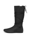 Wikingerstiefel "Ole" aus Nubukleder Schwarz 36