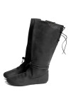Wikingerstiefel "Ole" aus Nubukleder Schwarz 36