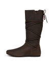 Wikingerstiefel "Ole" aus Nubukleder Braun 36