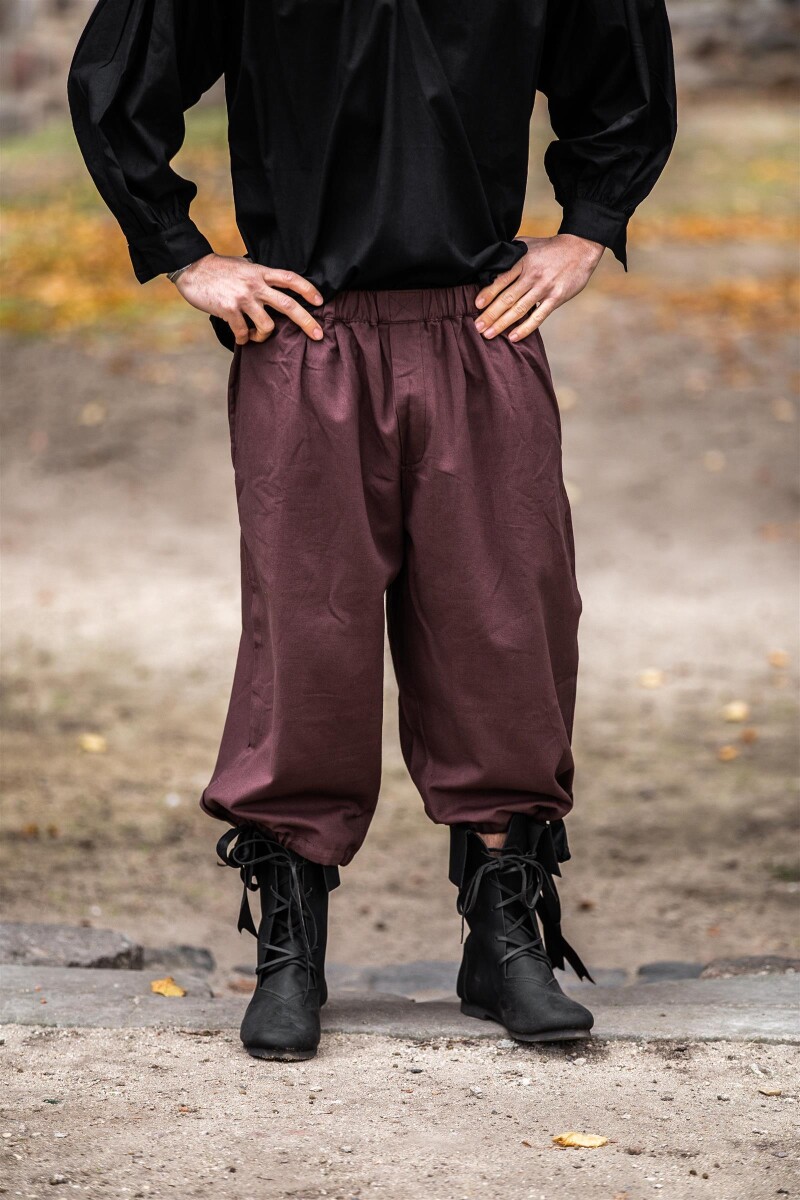 Kniebundhose  "Vincent" Dunkelbraun S