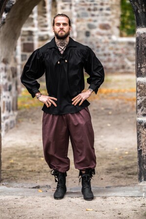 Culotte de genou "Vincent" Marron foncé M