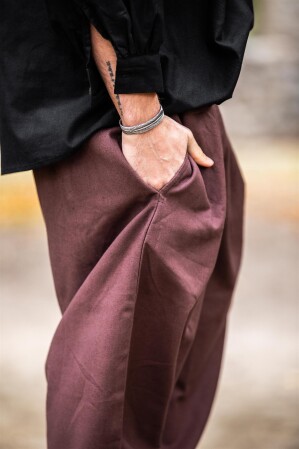 Culotte de genou "Vincent" Marron foncé M