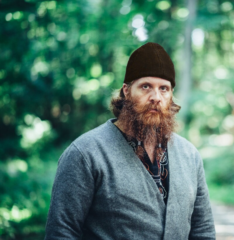 Viking cap "Ari" - Dark brown L/XL