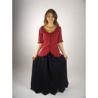 Ruffled blouse "Thea" Red