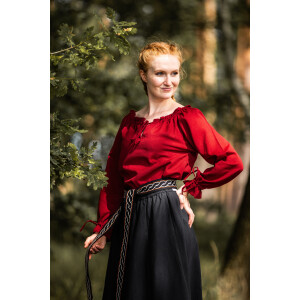 Blusa medieval "Edith" Roja