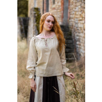 Medieval blouse "Edith" Hemp