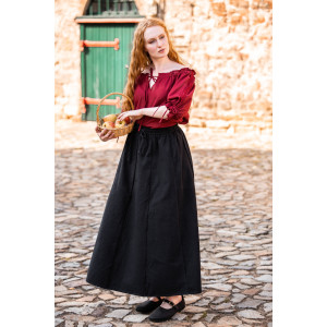 Medieval short sleeve blouse "Sandra" Red
