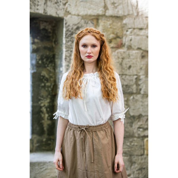 Medieval short sleeve blouse Sandra White