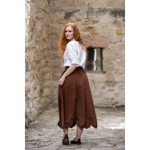 Medieval short sleeve blouse "Sandra" White