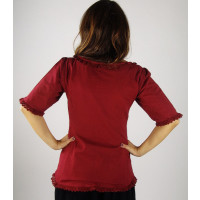 Short sleeve blouse "Gabriela" Red