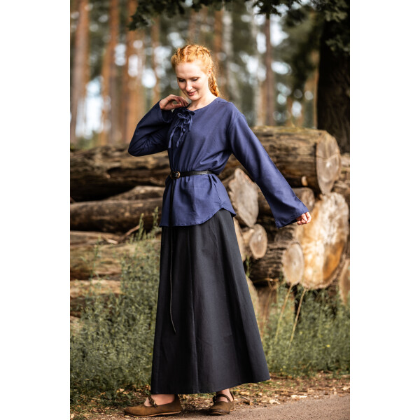 Blusa medieval "Tilda" Azul