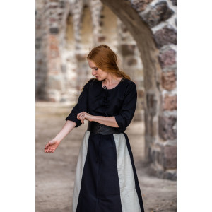 Medieval blouse "Tilda" Black