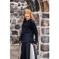 Medieval blouse "Tilda" Black