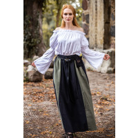 La clásica blusa medieval "Emma" Blanco