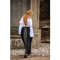 Camicetta classica medievale "Emma" Bianca