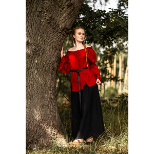 Classic medieval blouse "Emma" Red