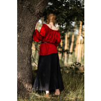Camicetta classica medievale "Emma" Rosso