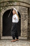 Pantalon large médiéval "Eckart" Noir XXL