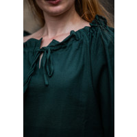 Blusa medieval "Morgan" Verde