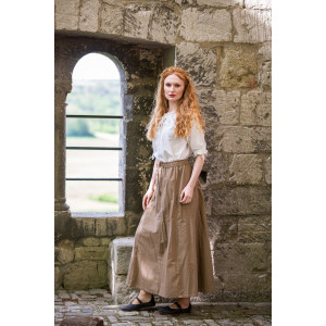Medieval skirt "Dana" Light brown