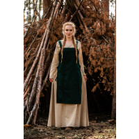 Wikinger Überkleid aus Wolle "Aila" Grün