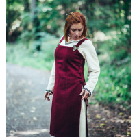 Viking wool overdress "Aila" Red