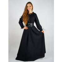 Floor long sleeve dress "Mechthild" Black