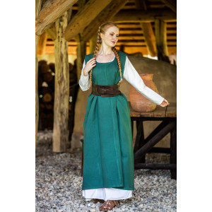 Vestido rural "Gerda" Green