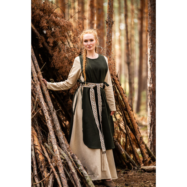 Medieval dress "Magdalena" Green