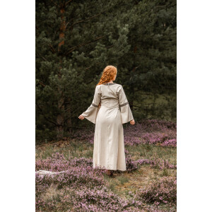 Medieval cotton dress "Angie" Natural