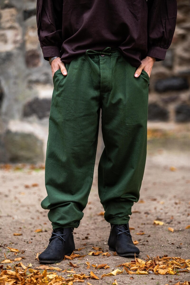 Soft medieval trousers "Linhart" with waistband la
