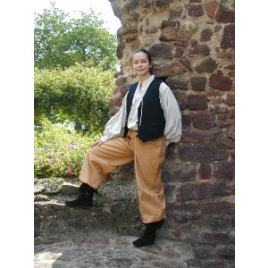 Pantalones medievales "Gerold" Marrón miel