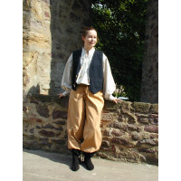 Pantalones medievales "Gerold" Marrón miel