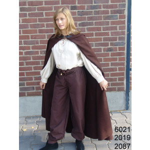 Pantaloni medievali "Gerold" Marrone scuro