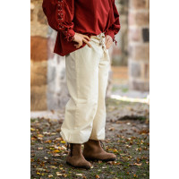 Pantalones medievales "Gerold" Natural