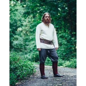 Rustic wool pants "Harald" Grey