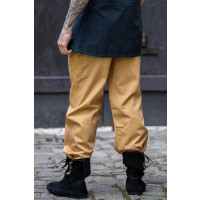 Pantalone medievale con elastico "Veit" Marrone miele