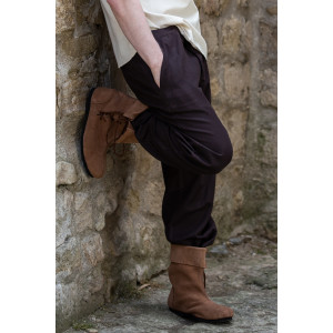 Pantalones medievales "Dirk" Marrón