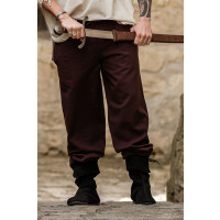 Pantalones medievales "Arvo" Marrón oscuro