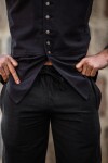 Pantalon médiéval "Jören" Noir M