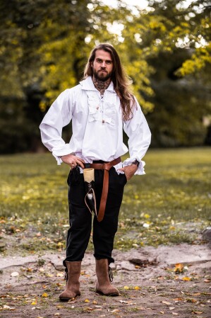Mittelalterhose "Jören" Schwarz XXL