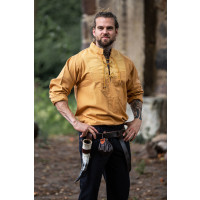Medieval Shirt "Ansbert" Honey Brown