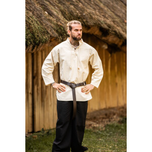 Camisa medieval "Ansbert" Natural