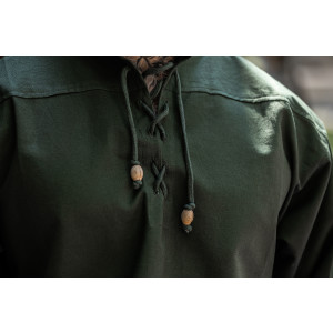 Camicia medievale "Ansbert" Verde