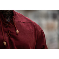 Medieval Shirt "Ansbert" Red