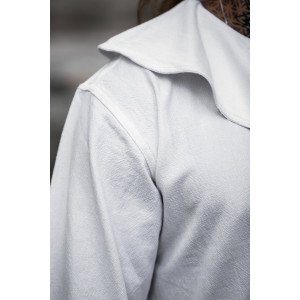 Round Collar Shirt "Athos" White