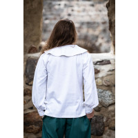 Round Collar Shirt "Athos" White