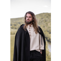Camicia medievale in cotone denso "Anton" Naturale