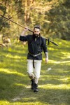 Pantaloni al ginocchio medievali "Veli" Colori canapa L