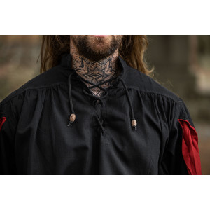 Lansquenet Shirt "Albert" Black/Red